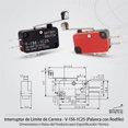 thumbnail image 4 of Interruptor Límite Carrera Palanca V-156-1c25 (ruedas) 5pz, 4 of 4