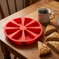 thumbnail image 5 of Hovilon Silicone Baking Moulds - 8 Portion Pizza Cake Pan, Non Stick Heat Resistant Scone Bake Pan for Bread, Food Grade Oven Safe Bakeware for Home Kitchen Dessert Making, Easy Release Flexible Mold, 5 of 6