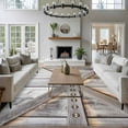 thumbnail image 3 of 6'x9' Area Rugs, Retro Farms Indoor Outdoor Area Rug for Living Room Bedroom, Farmhouses Vintage Cabin Barn Wood Plank Washable Bathroom Rugs Kitchen Floor Carpet Mats Home Decor Aesthetic, 3 of 8