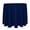 Navy, variant on Ultimate Textile Reversible Shantung Satin - Majestic 96-Inch Round Tablecloth