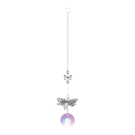 

Bee Feifei Crystal Pendant Plated Lighting Sunlight Catcher Garden Pendant
