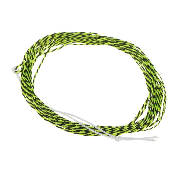 Fly Fishing Line 11FT Furled Leader Braided Line Yellow
