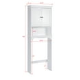 thumbnail image 6 of STAROUS Over The Toilet Storage Cabinet, Bathroom Shelf Over Toilet, Bathroom Storage Cabinet Organizer, White, 6 of 6