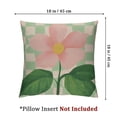 thumbnail image 4 of Danish Pastel Room Decor Aesthetic Sage Green and Pink Throw Pillow Covers Decorative Pillowcase Trendy Square Cushion Case for Living Room Girls Bedroom Dorm, 4 of 8