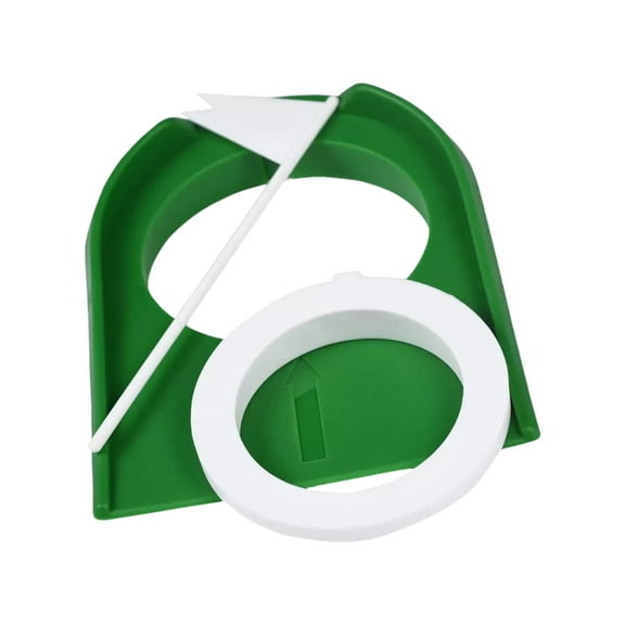 Regulation Golf Putting Cup with Removable Flag, Putt Trainer for Indoor/Outdoor Home Office Practice