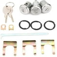 thumbnail image 4 of FYUU Door Lock Cylinder Set With 2 Keys For Buick Camaro Chevrolet, 4 of 5