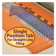 thumbnail image 6 of Smead Reinforced Top Tab Colored File Folders, Straight Tab, Letter Size, Orange, 100/Box (12510), 6 of 6