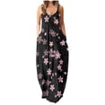 thumbnail image 1 of Maxi vestidos de mujer verano casual cuello en V sin mangas vacaciones playa bolsillos vestido largo Fridja hjkh6229, 1 of 1