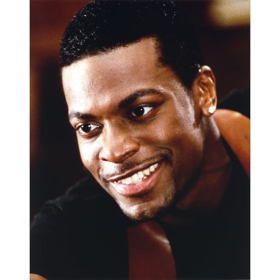 Chris Tucker Posed in Black Shirt Photo Print (8 x 10)
