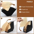 thumbnail image 3 of XKONG Coffee Filter Holder, Coffee Filter Paper Holder Storage Dispenser Rack with Dustproof Cover for #1#2#4 V60 Cone Coffee Filters Paper (Black), 3 of 8