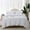 White (No Comforter), variant on Mildly 3 Pieces Duvet Cover Set, 1 Duvet Cover with Zipper Closure and 2 Pillow Shams (Beige, Full Size)
