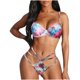 thumbnail image 1 of Moda mujer Sexy bronceado impreso traje de baño vendaje Bikini Split traje de baño Fridja nalpqowj52022, 1 of 6