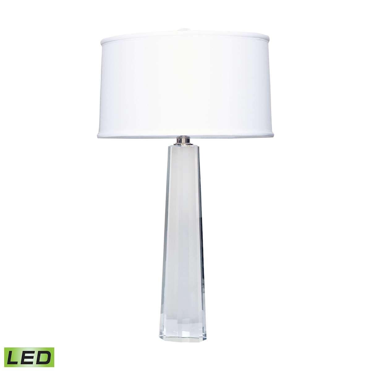 Crystal 32'' High 1Light Table Lamp Clear