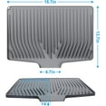 thumbnail image 2 of Silicone Drying Mat, 18.7 x 13.7 Inch, 2 of 12