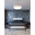 thumbnail image 5 of Afx SAP1824LAJUDSN-JT Sanibel 18" Wide Led Pendant - Nickel, 5 of 7
