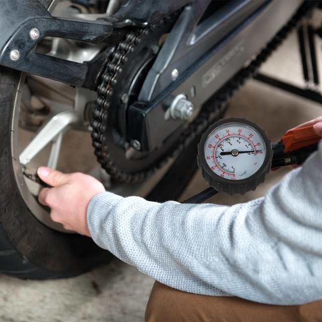 unbranded Medidor Inflador De Presión Para Neumáticos De Auto Con Y Alta Precisión