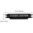 thumbnail image 5 of Placa de matrícula de teléfono móvil para coche, señal de parada temporal luminosa, tarjeta de número de estacionamiento temporal para accesorios de Interior de coche esquí esquí Gafas de esquí, 5 of 5