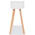 thumbnail image 3 of vidaXL Console Table Solid Pinewood 80x30x72 cm White, 3 of 4