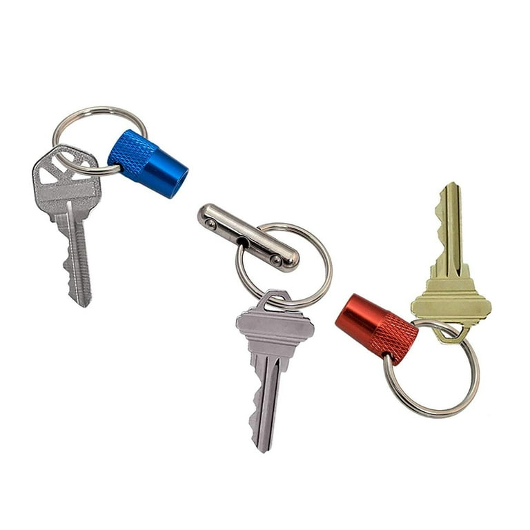 Lucky Line 3-Way Pull Apart Keychain, Blue and Red, 1 Pack 71701