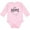 AD-Pink, variant on Inktastic Its Home- State of Texas Outline Distressed Text Boys or Girls Long Sleeve Baby Bodysuit