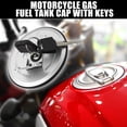 thumbnail image 2 of 1 Juego Motocicleta Gas Depósito Cubierta Depósito Tapa con Llaves para Honda, 2 of 8