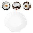 thumbnail image 3 of Shisuyan 4Pcs Ceramic Plates Side Dish Plates Seasoning Plates Home Breakfast Plates Snacks Serving Plates, 3 of 9