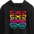 thumbnail image 3 of Coca-Cola - Retro Sunglasses - Juniors Cropped Pullover Hoodie, 3 of 5