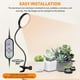 thumbnail image 4 of Luz De Crecimiento De Plantas Led Luz De Relleno De Plantas A Prueba De Agua Luz De Cultivo De Plantas De Espectro Completo Con Base De Clip De Control De Botón Para Patio De Jardín De Plantas seitruly HA027588-01, 4 of 7
