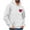 White 1, variant on Valentine's Day Sweatshirt Hoodies for Men Casual Cute Heart Printed Shirt Fashion Long Sleeve Pullover