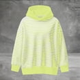 thumbnail image 4 of oqasdz Men's Sweatshirts Festival Striped Long Sleeve Hooded Pullover with Front Pocket Holiday Streetwear Versatile Casual Dailywear, 4 of 5