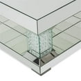 thumbnail image 3 of Michael Amini Montreal Mirrored Square Cocktail Table With Crystal Accents, 3 of 6