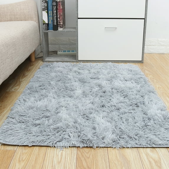 Ultra Soft Area Rugs 48''x32'' inch Fluffy Carpets for Bedroom Kids Girls Boys Baby Living Room Shaggy Floor Nursery Rug Home Decor Mats