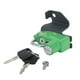 thumbnail image 3 of Cerradura antirrobo para casco de motocicleta, lado izquierdo, compatible con Kawasaki Vulcan s ABS 2015+ (verde), 3 of 8