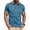 Tops-A282Light Blue, variant on Gamivast Men's Short Sleeve Plaid Collar Shirts Contrast Trim Golf Tops Business Casual T-Shirt Moisture Wicking Breathable Soft Summer Work
