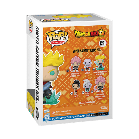 Funko - POP Animation: DBS- SS Trunks w/ Sword