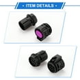 thumbnail image 6 of Unique Bargains 8 Pin Headlight Connector Plug Waterproof Male Female Wire Terminal for Fiat 1 Set, 6 of 6