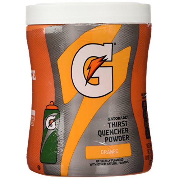 Gatorade Orange Sports Drink Powder 18.3 Oz. (Pack of 10)