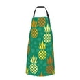 thumbnail image 2 of Lsque Pineapples1 Waterproof Apron Chef Aprons for Men Heavy Duty Chemical Work Apron Extra Long Grilling Aprons with Adjustable Bib Apron, 2 of 9