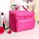 thumbnail image 2 of Bolsa de maquillaje de viaje multifuncional impermeable, bolsa de almacenamiento portátil de gran capacidad para mujeres, bolsa de artículos de tocador portátil con cremallera, 2 of 6