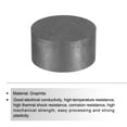 thumbnail image 3 of Unique Bargains Round Graphite Block Disk Ingot Graphite Electrode Plate 50x25mm for Melting Casting, Electrolysis, 3 of 4