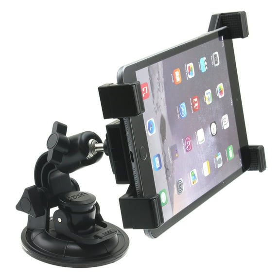 Car Mount for Samsung Galaxy Tab A9/Tab A9 Plus - Dash Windshield Holder Swivel Cradle Dock Heavy Duty