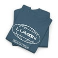 thumbnail image 2 of Severance Lumon Industries MDR Office T Shirt Corporate Innie Outie TV Show v2 - Indigo Blue / M, 2 of 4