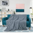 thumbnail image 6 of Catalonia Throw Blankets for Beds, Couches, Super Soft Fuzzy Plush Fleece Blankets for Adults and Kids, Machine Washable, 50"" X 60"", Grey, 6 of 7