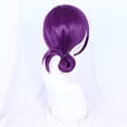 thumbnail image 5 of Unique Bargains Wigs for Women 12" Purple Wigs with Wig Cap, 5 of 6