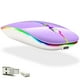 thumbnail image 1 of Ratón Bluetooth KLO LED recargable para MacBook Púrpura, 1 of 6