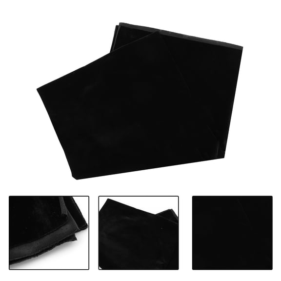 OFFIGAM Black Velvet Backdrop Cloth, Smooth and Durable for Photography