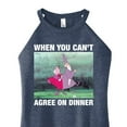 thumbnail image 3 of Disney - The Sword And The Stone - Merlyn & Mim Can't Agree on Dinner - Juniors High Neck Tank Top, 3 of 5