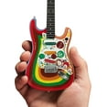 thumbnail image 5 of George Harrison Fab Four Fender Stratocaster Rocky Design 10 Inch Miniature Guitar, 5 of 15