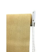 Shatex Outdoor Roller Shade Exterior Roller Chain Shade 5x5ft,Tan