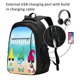 thumbnail image 2 of Fotbe Hello Summer Gnome 1 Mochila con Estampado y Puerto USB para Hombre y Mujer, Mochila Antirrobo, Mochila de Viaje, Mochila Escolar, Mochila Universitaria, 2 of 7